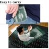Tapis de Prière de Poche Vert