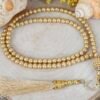 tesbih 99 perles gold