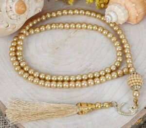 tesbih 99 perles gold