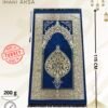 cadeau tapis prière musulman bleu foncé 🎁 Coffret Cadeau Islamique – Tapis de Prière, Livre de Sourates avec Étui, Tesbih & Zikirmatik (Bleu foncé)