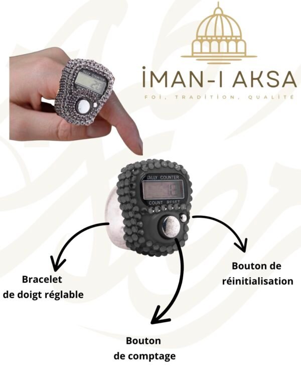 cadeau tapis prière musulman noir